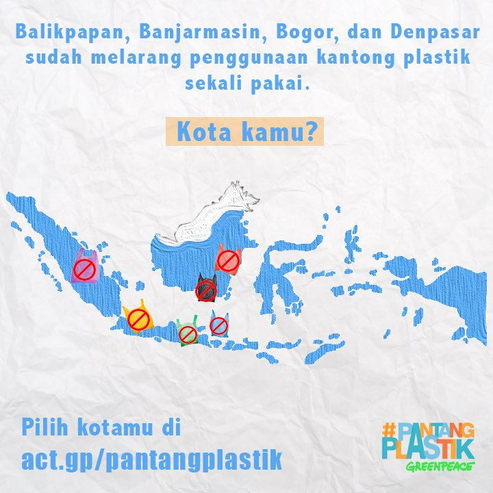 Infografis – Kota di Indonesia Yang Melarang Kantong&nbsp;Plastik